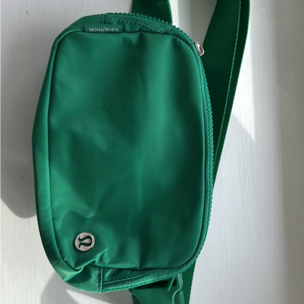 Lululemon Emerald Green Crossbody Bag